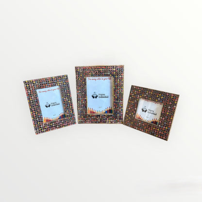 Frame - Recycled Pencils