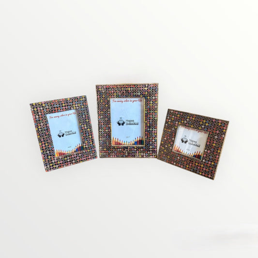 Frame - Recycled Pencils