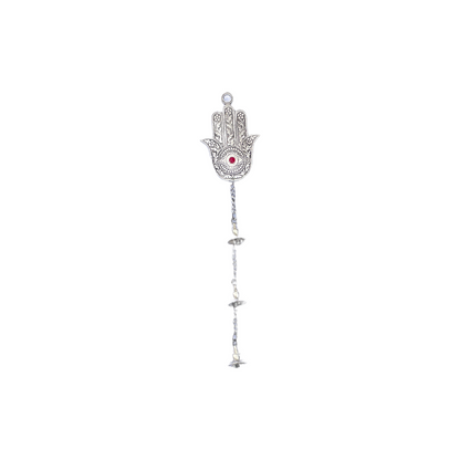 Hamsa Hand with Three Bells