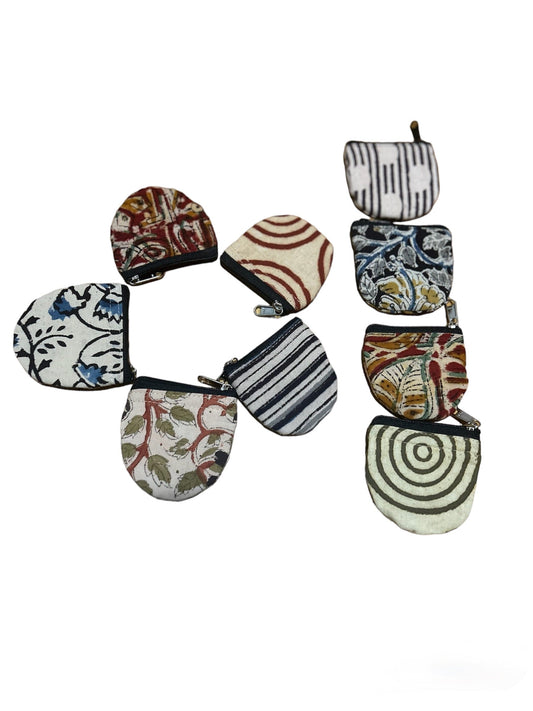 Compact Kalamkari Coin Purse