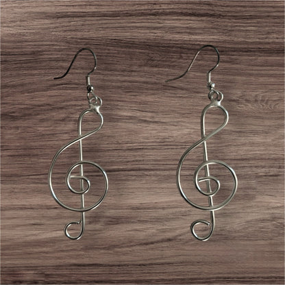 Treble Clef Earrings
