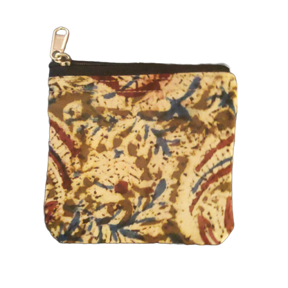 Coin Purse Cotton Kalamkari
