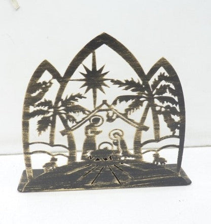 Nativity Scene Candle Holder