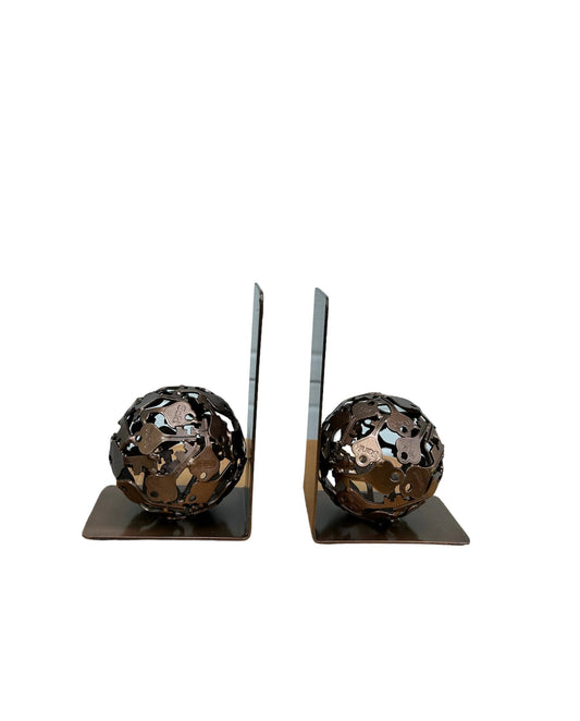 Recycled Keys Bookends