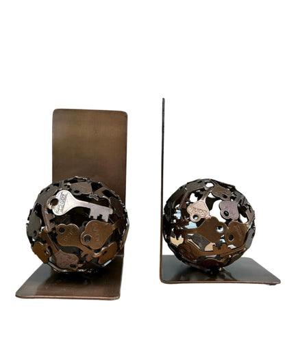Recycled Keys Bookends