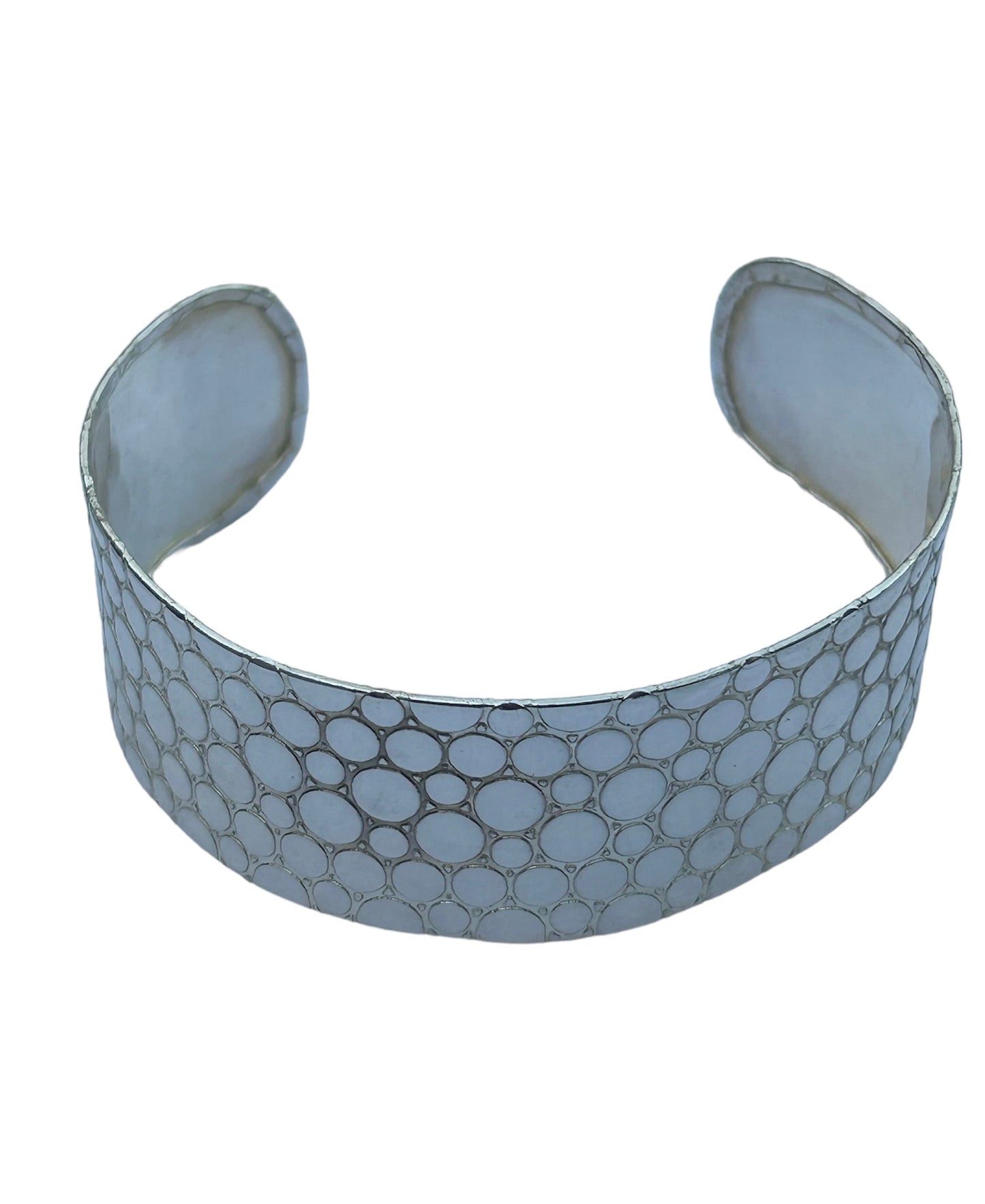 Embossed Cuff Bracelet