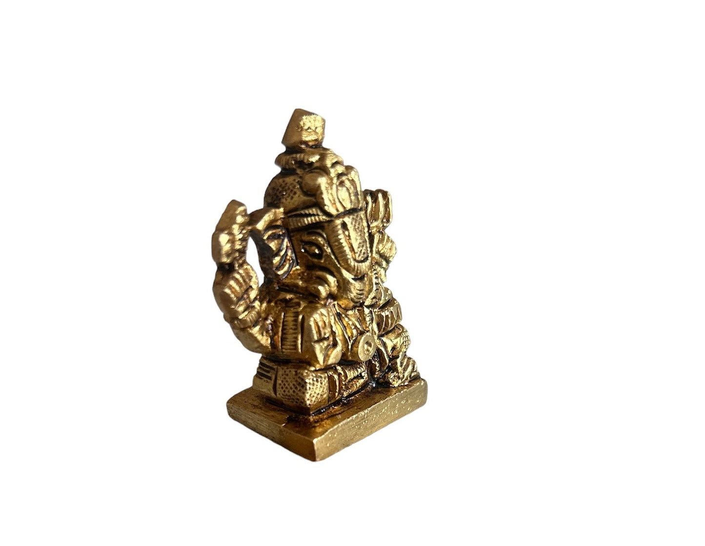 Brass Ganesha Figurine