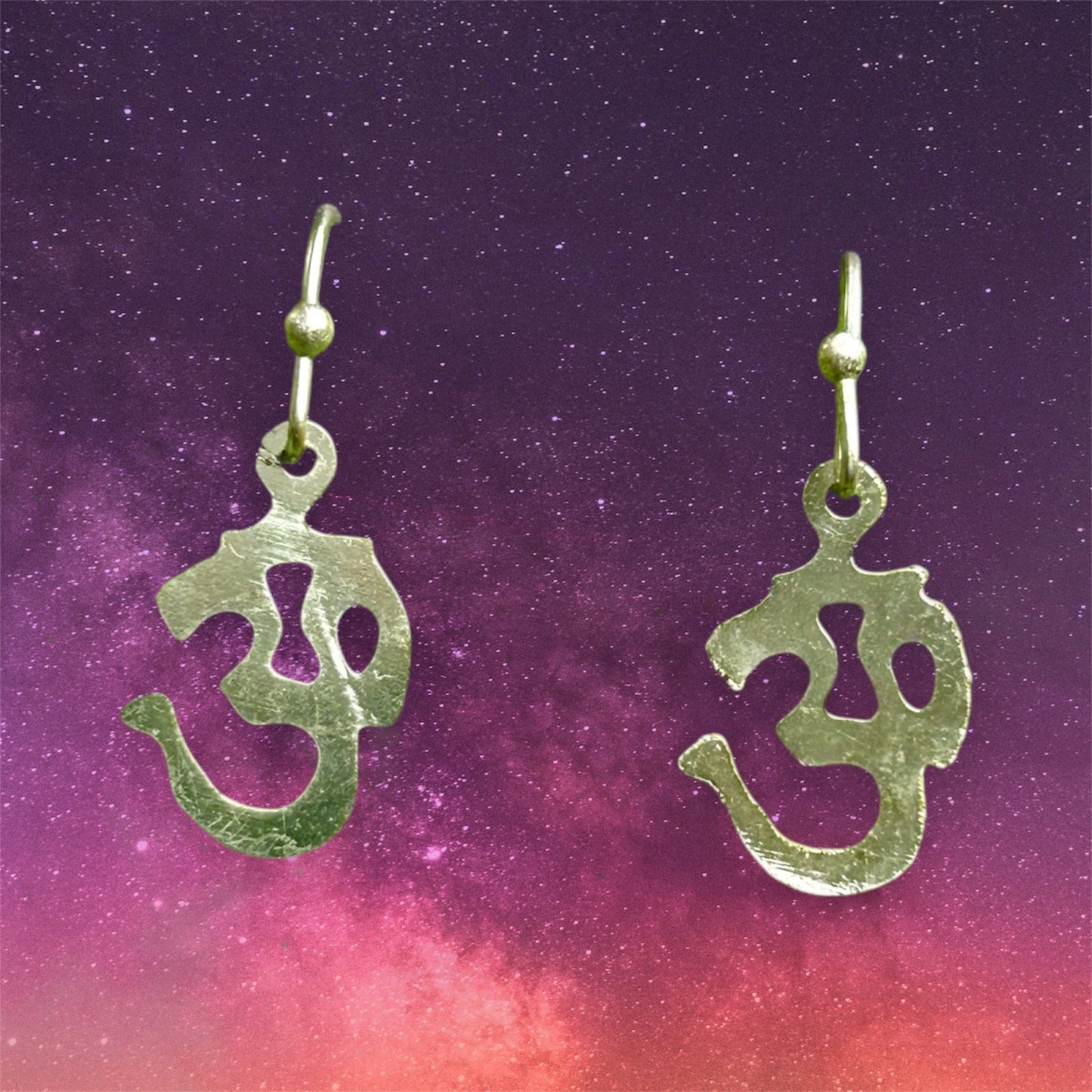 Om Earrings - Elegant Spiritual Jewelry