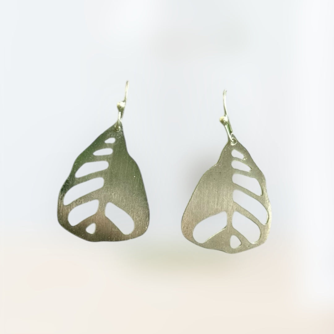 Tropical Leaf Earrings - Fresh & Vibrant Statement Jewelry