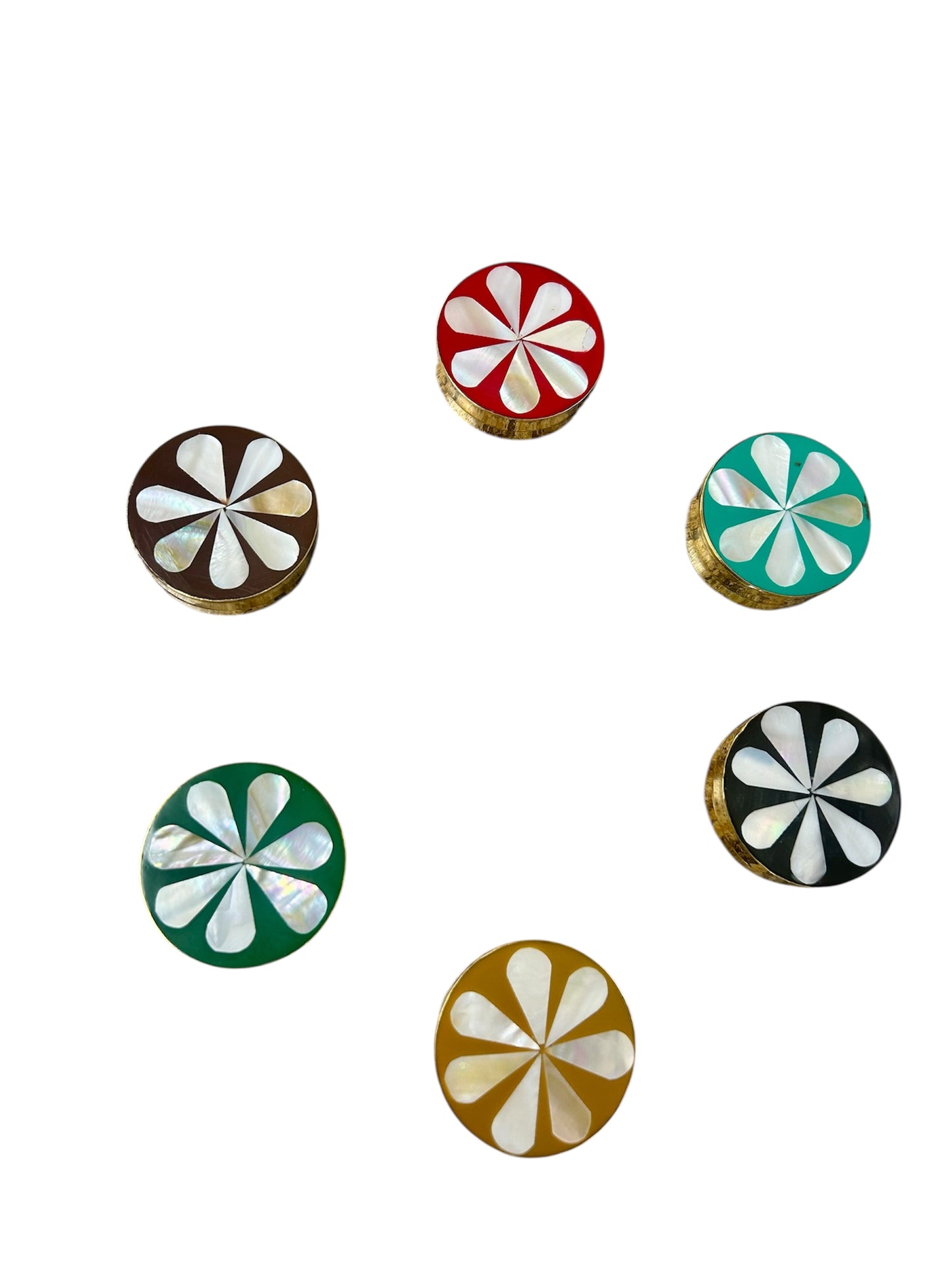 Floral Shell Trinket Box