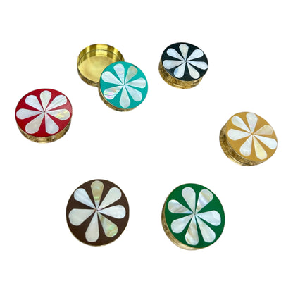 Floral Shell Trinket Box