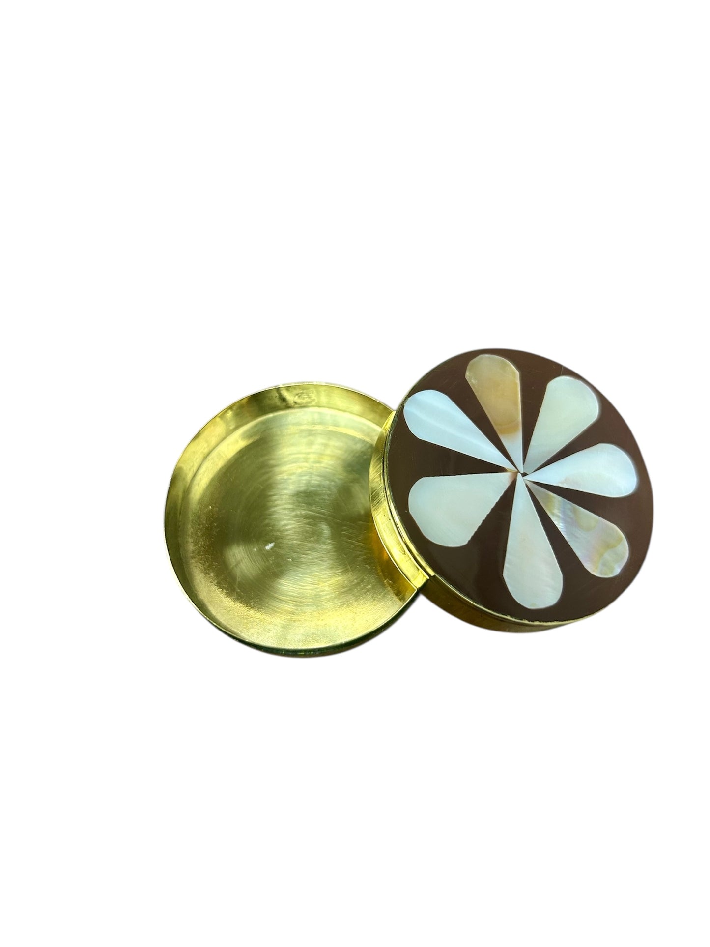 Floral Shell Trinket Box