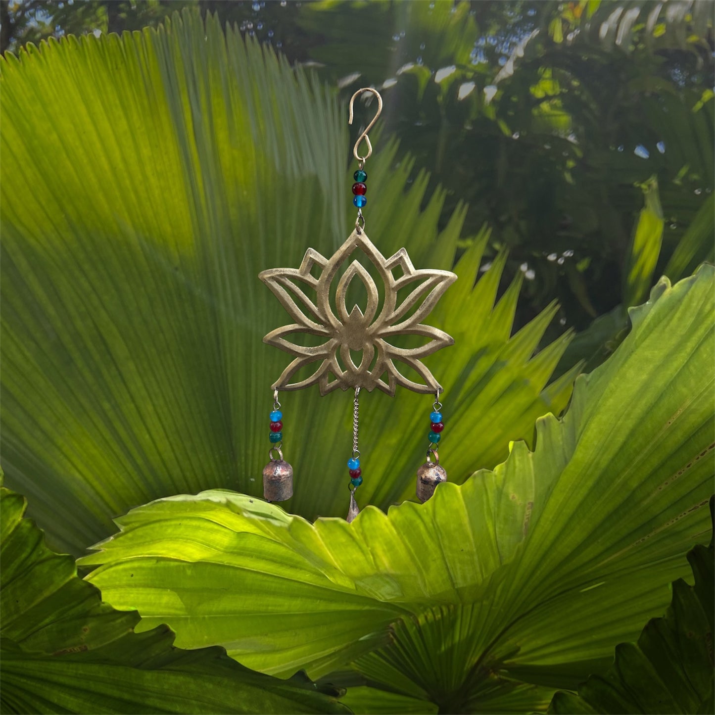 Lotus Chime with 3 Bells