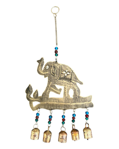 Elephant Chime with 5 Bells