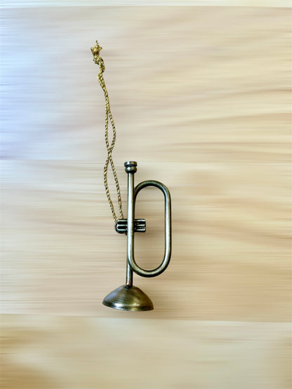 Hanging Trumpet Ornament