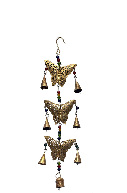Three Butterflies Wind Chime