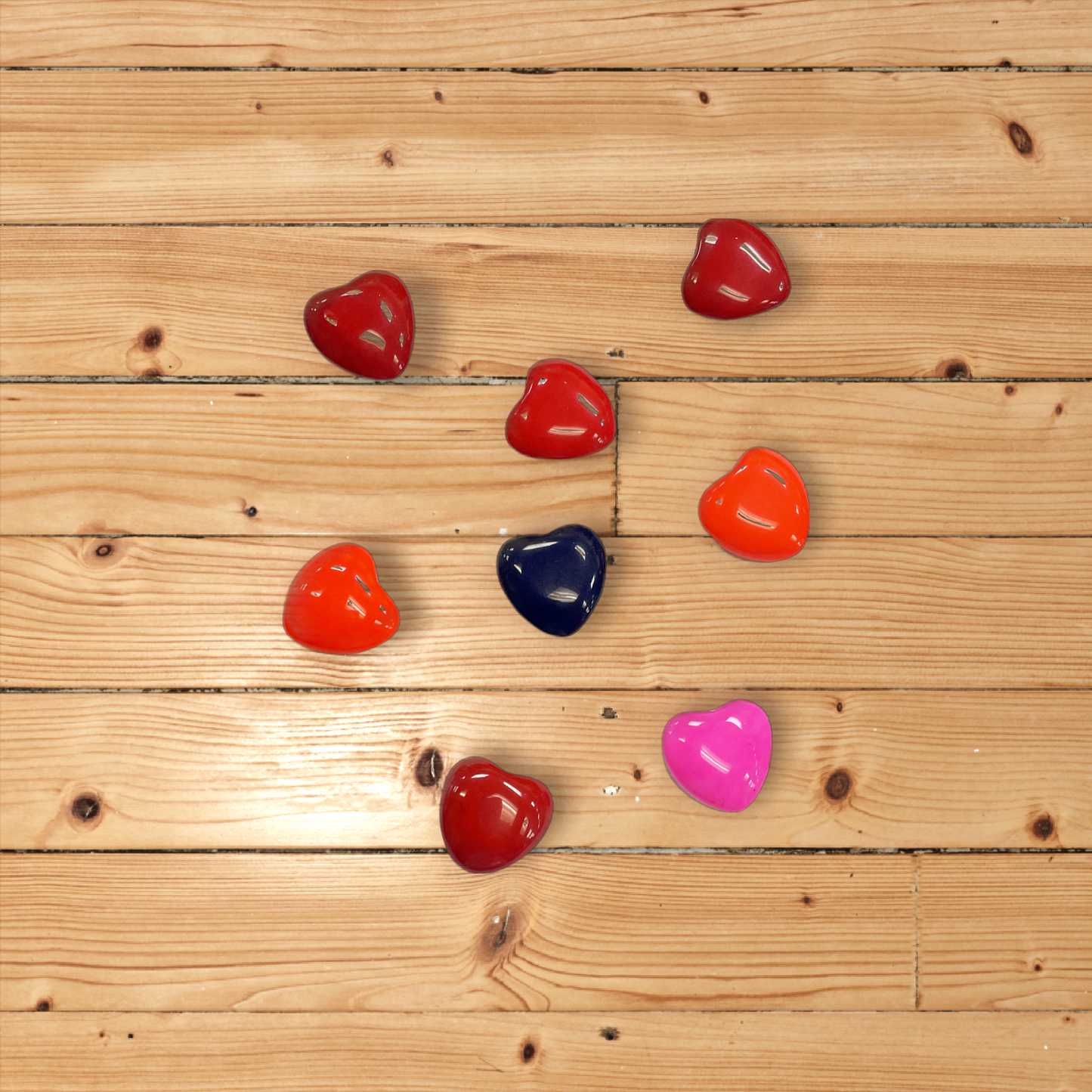 Colorful Mini Hearts