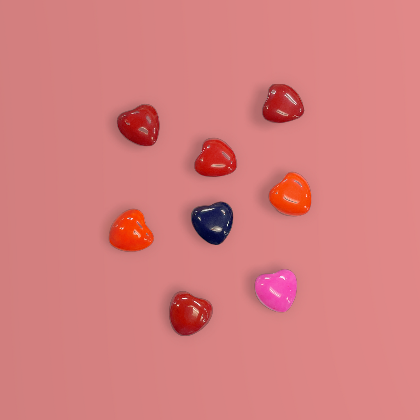 Colorful Mini Hearts
